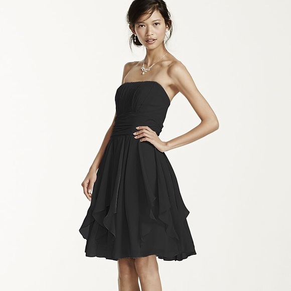 Black Chiffon Dress